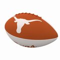 Logo Brands Texas Pinwheel Logo Junior Size Rubber Football 218-93JR-2
